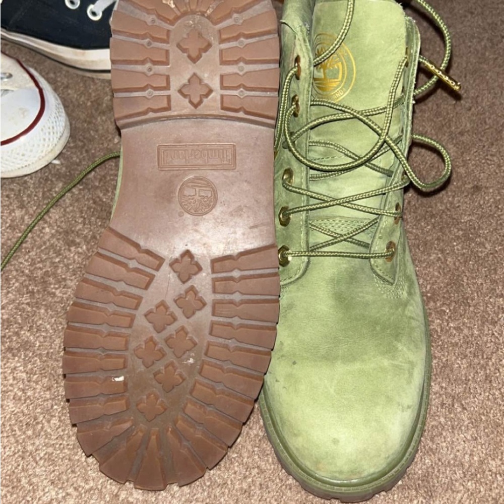 Timberland Olive Green Footwear